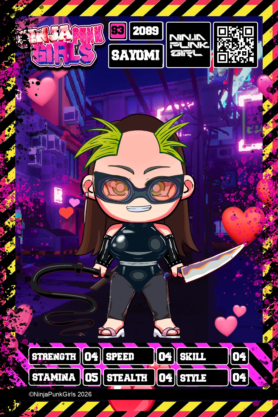 Rebuilt card #2089 Sayomi