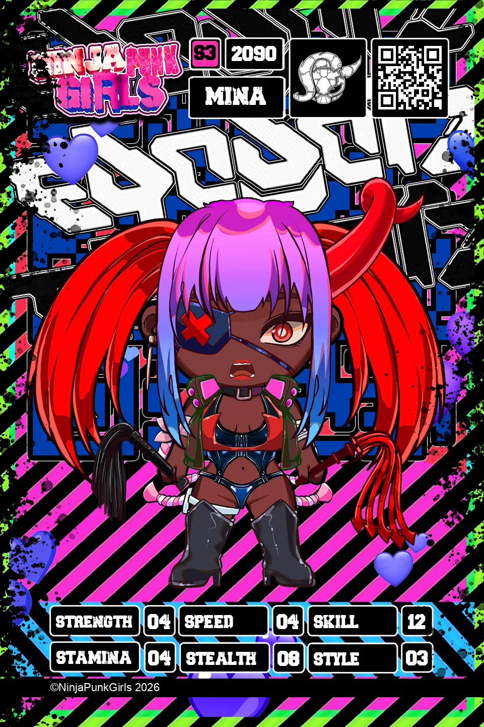 Rebuilt card #2090 Mina