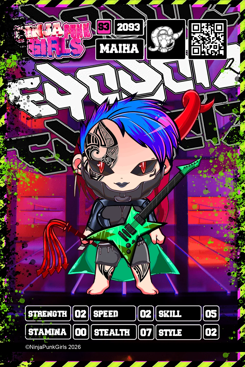 Rebuilt card #2093 Maiha