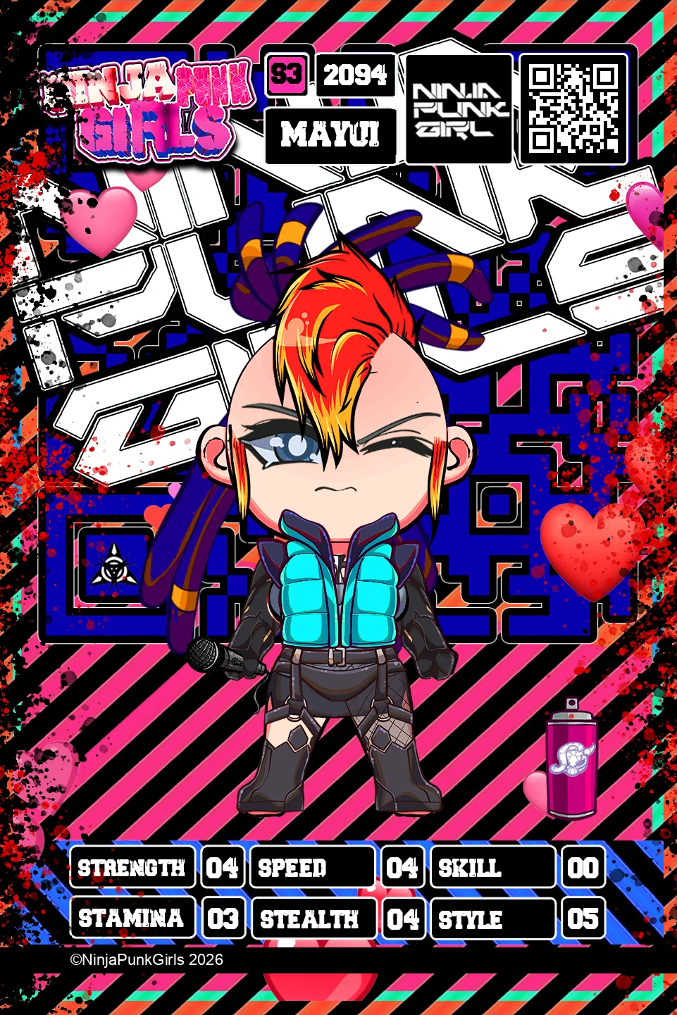 Rebuilt card #2094 Mayui