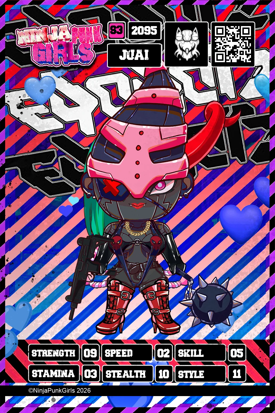 Rebuilt card #2095 Juai