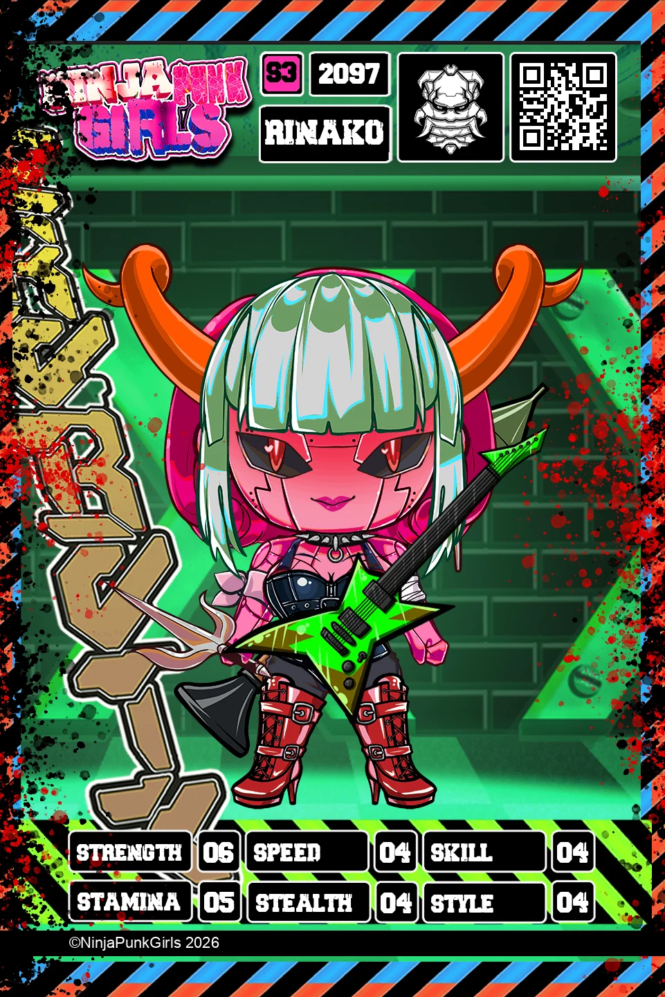 Rebuilt card #2097 Rinako