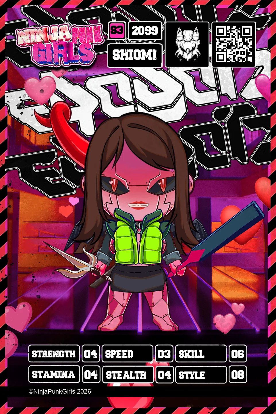 Rebuilt card #2099 Shiomi