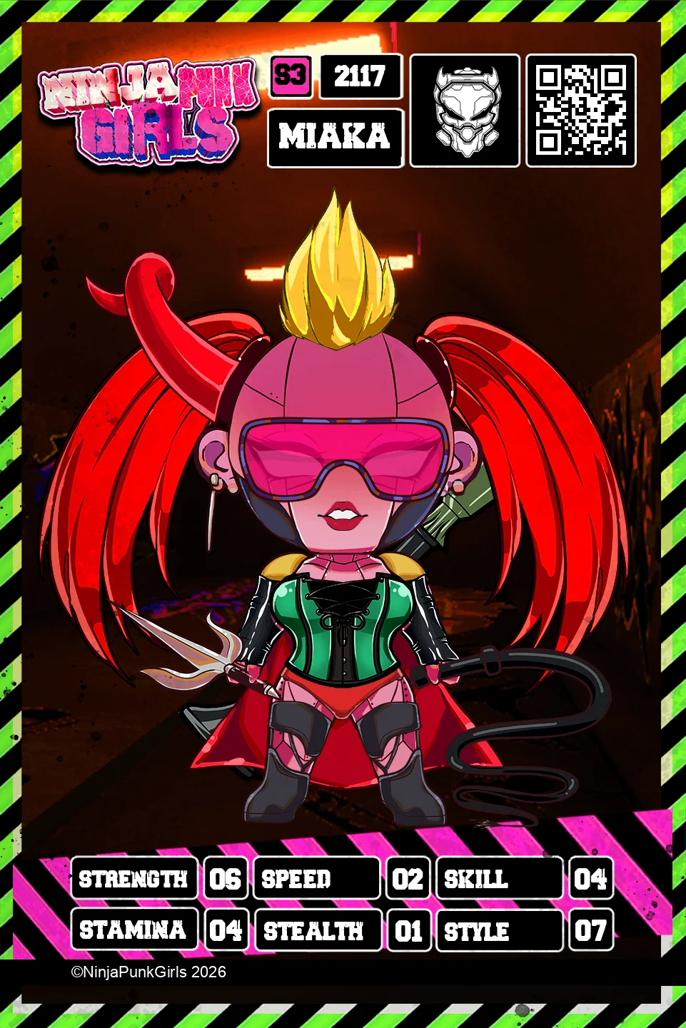 Rebuilt card #2117 Miaka