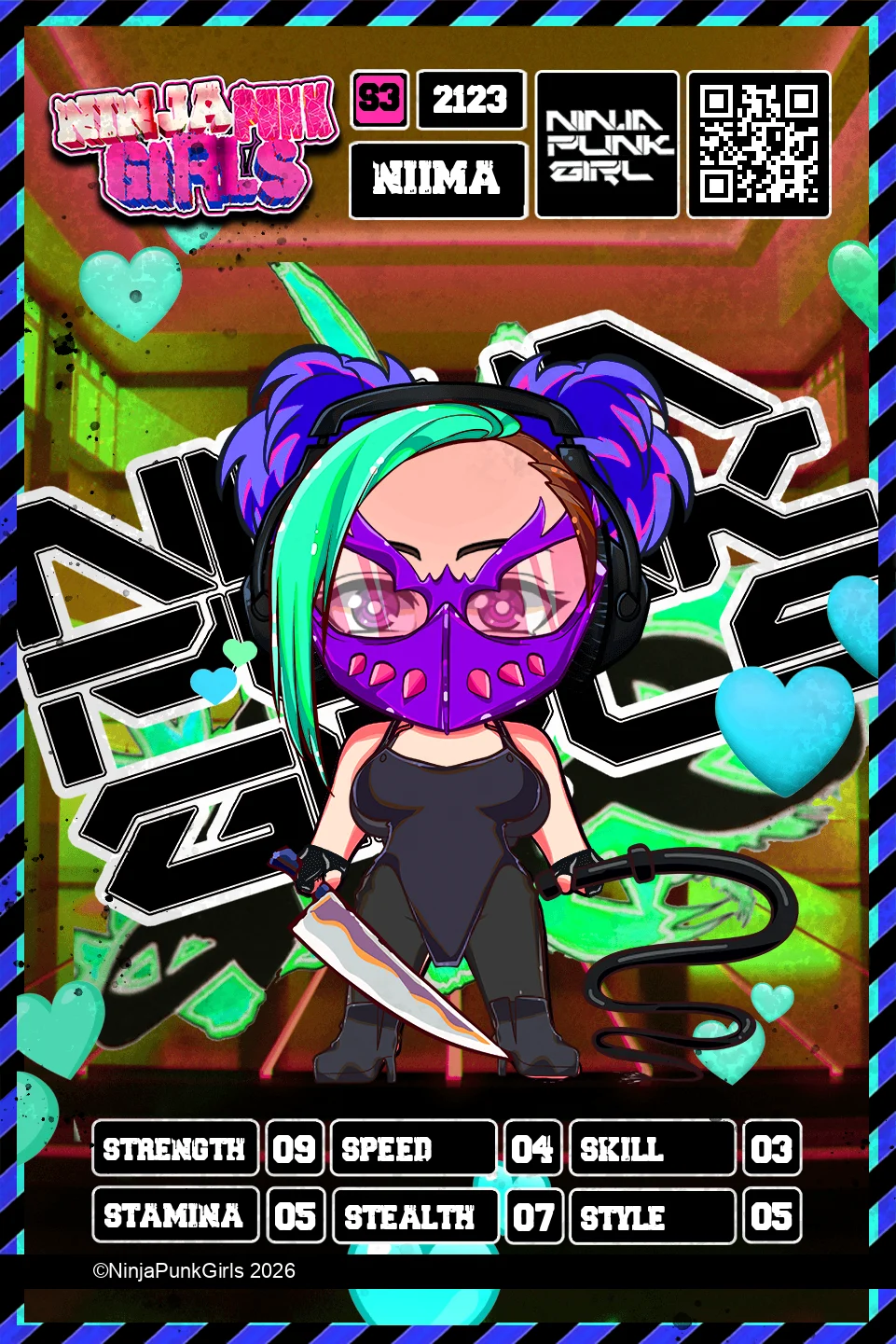 Rebuilt card #2123 Niima