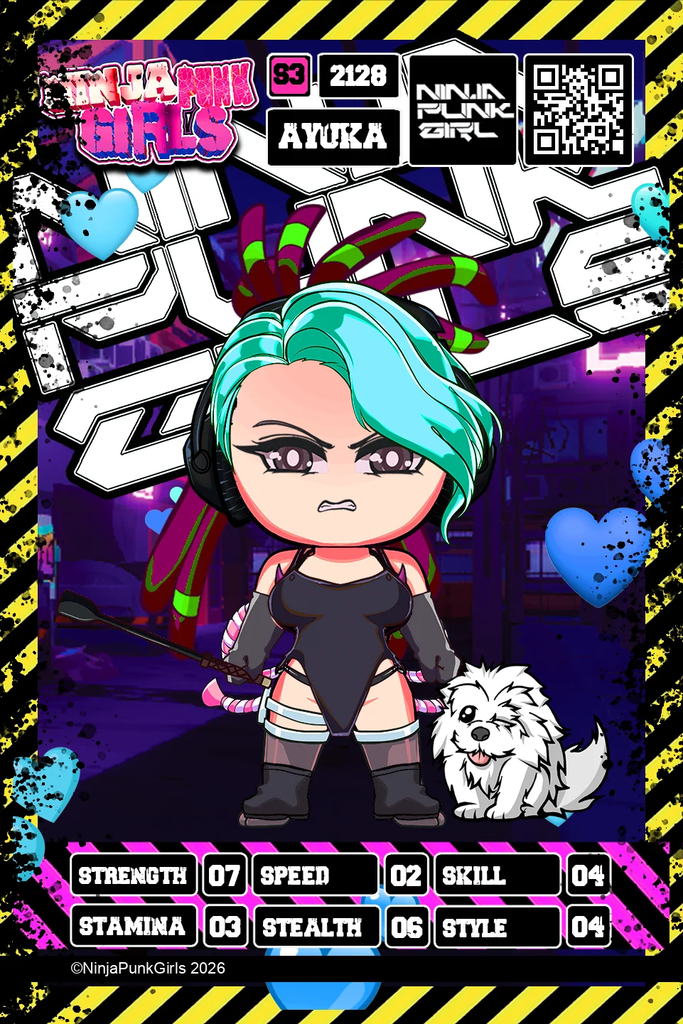Rebuilt card #2128 Ayuka