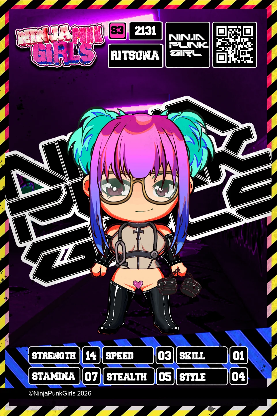 Rebuilt card #2131 Ritsuna