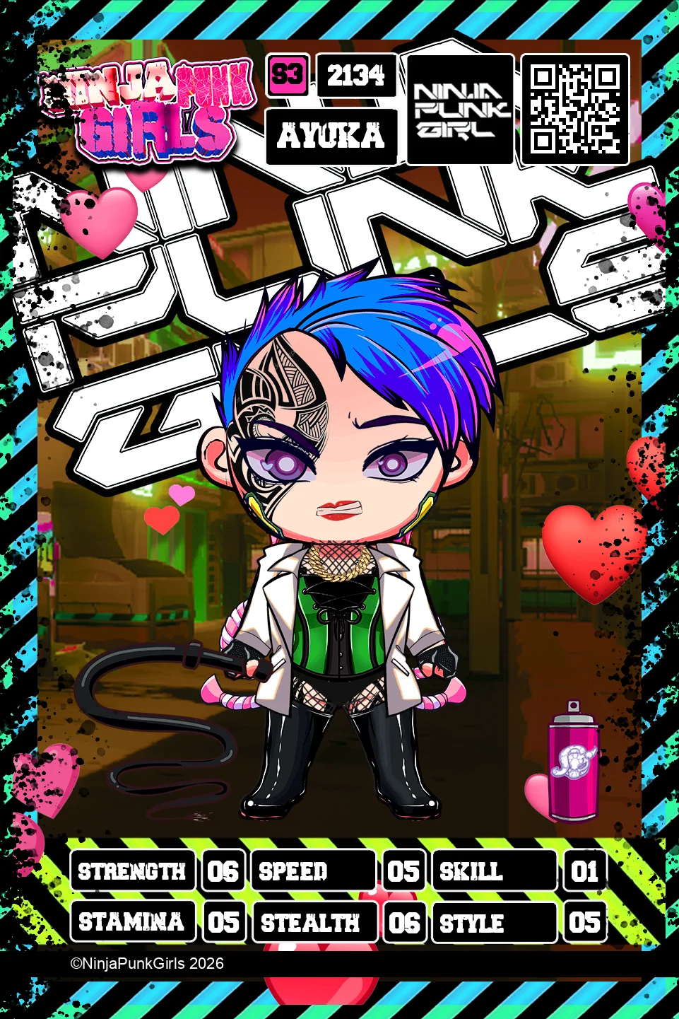 Rebuilt card #2134 Ayuka
