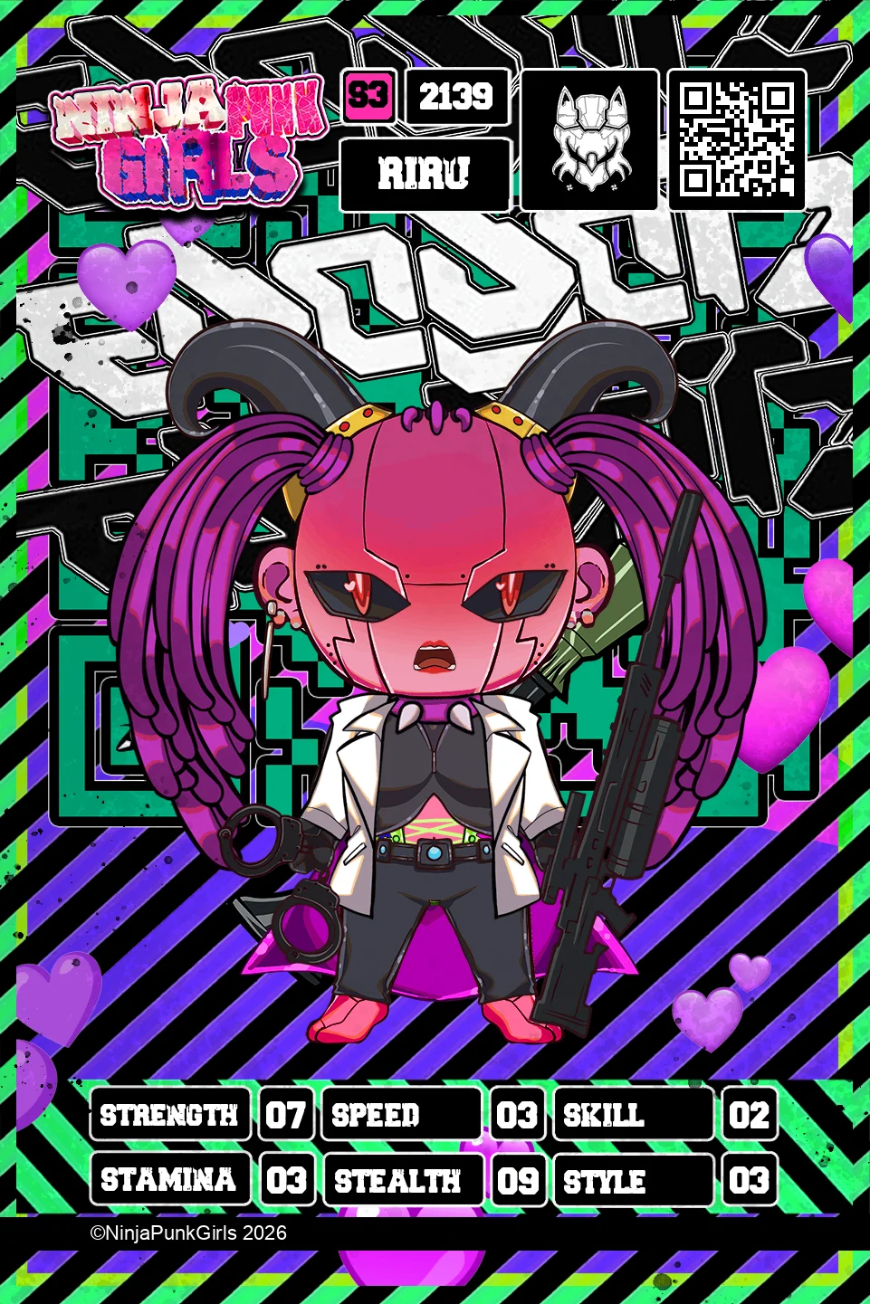 Rebuilt card #2139 Riru