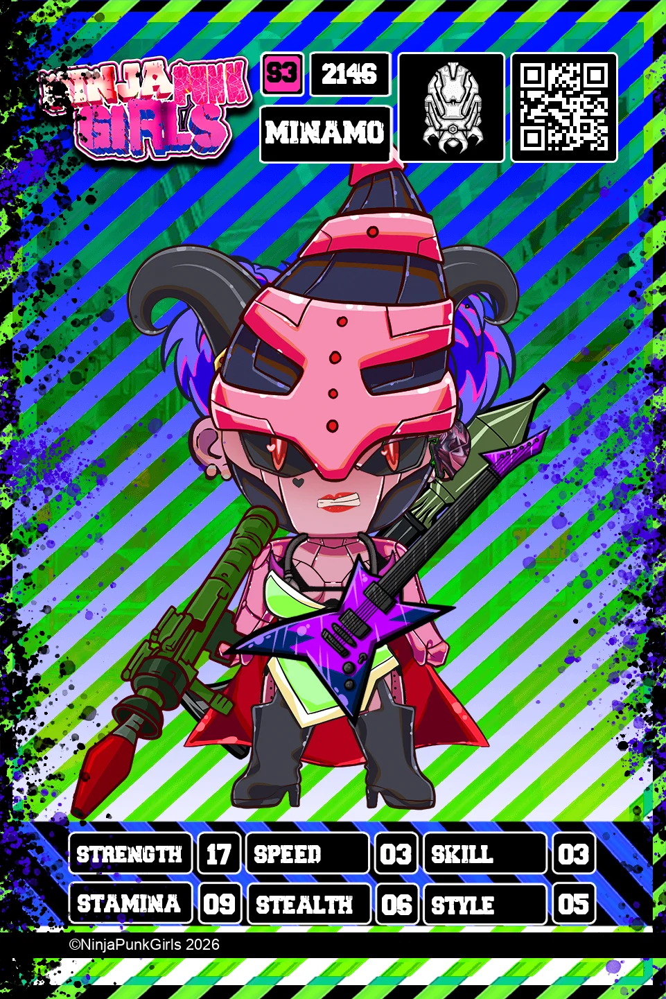 Rebuilt card #2146 Minamo