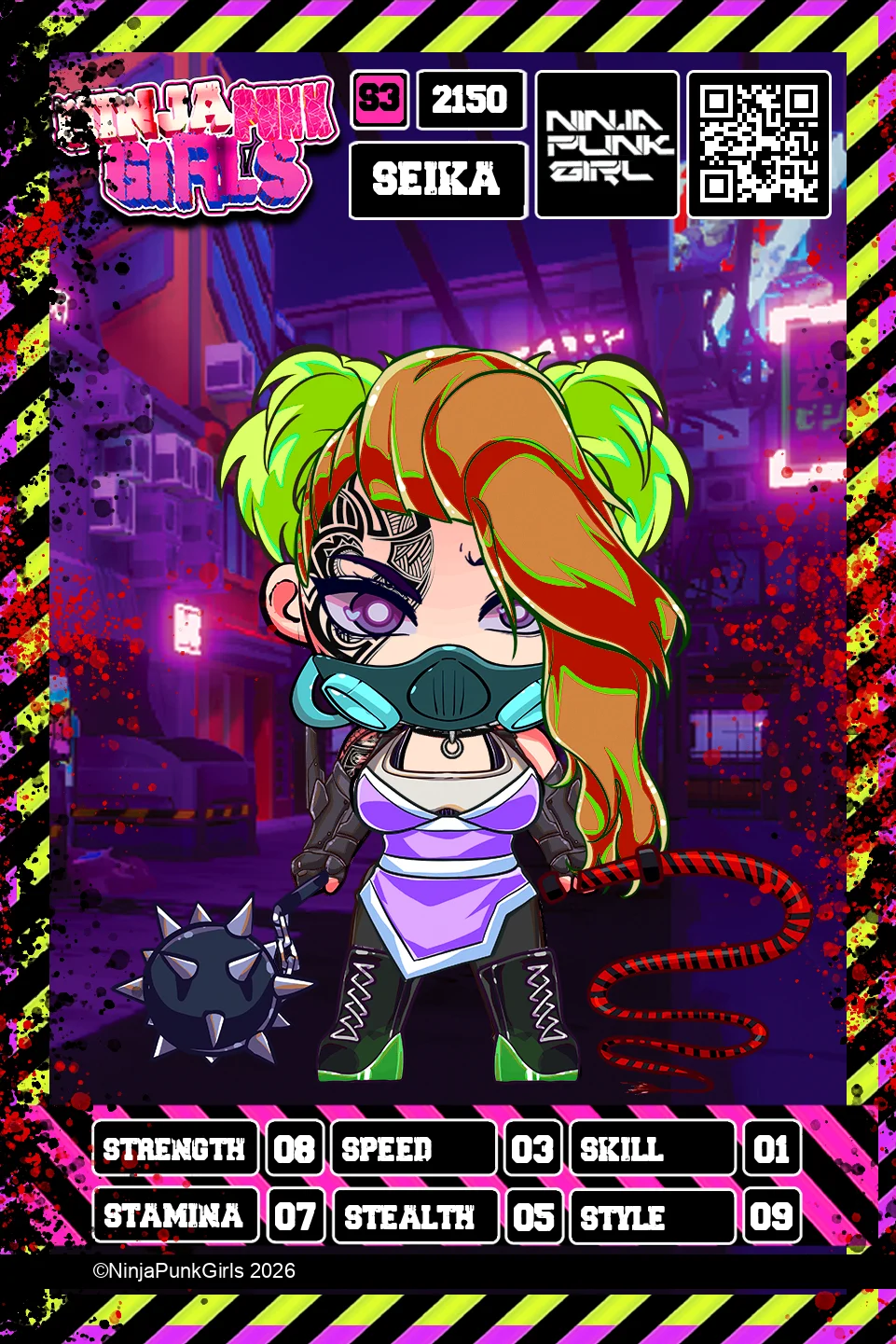 Rebuilt card #2150 Seika
