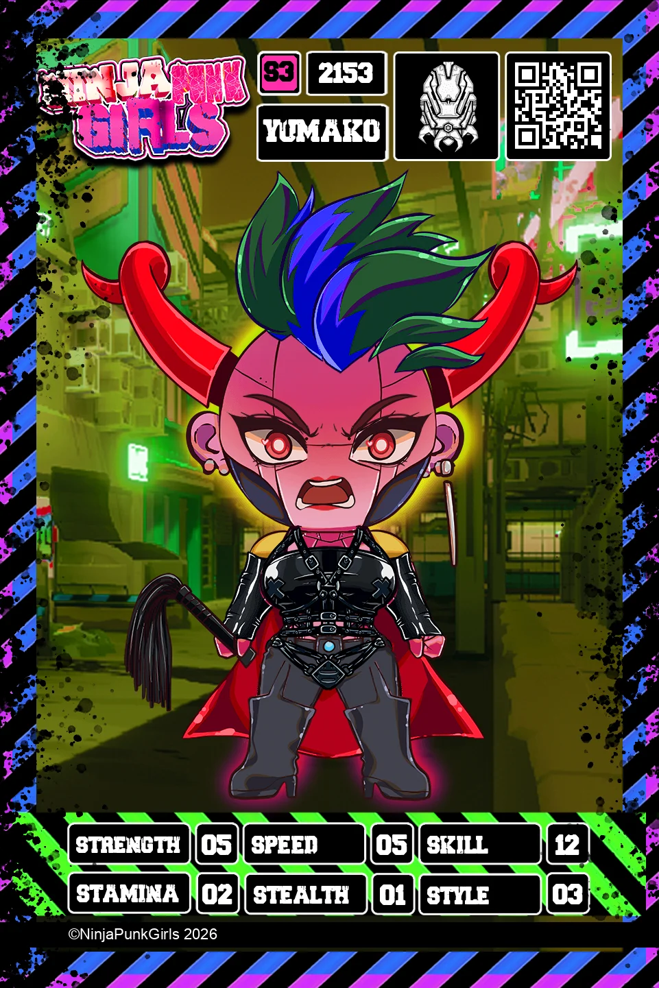 Rebuilt card #2153 Yumako