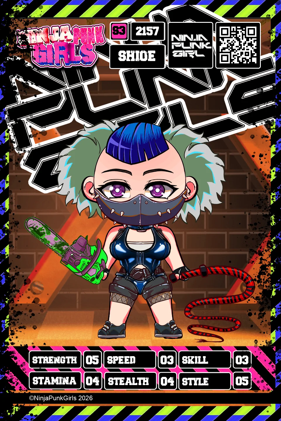 Rebuilt card #2157 Shioe