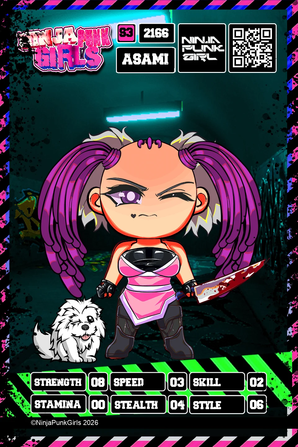 Rebuilt card #2166 Asami