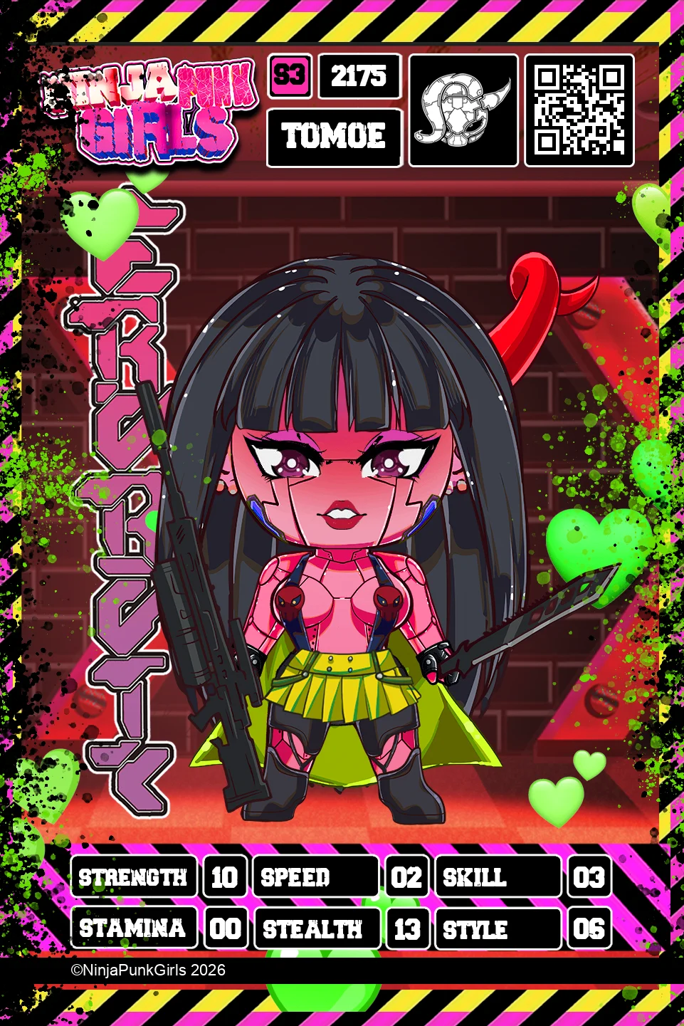 Rebuilt card #2175 Tomoe