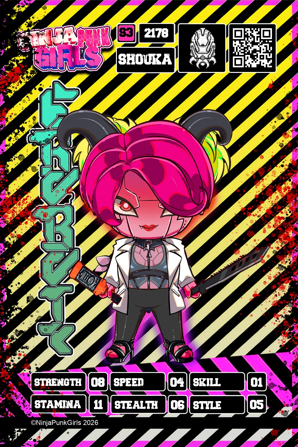 Rebuilt card #2178 Shouka