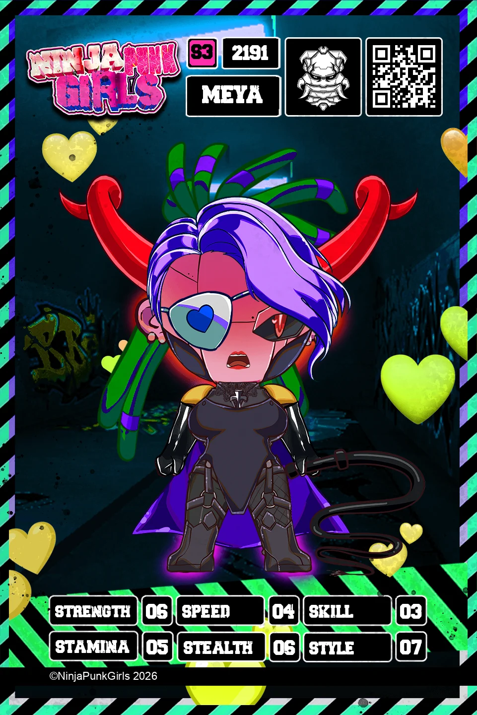 Rebuilt card #2191 Meya