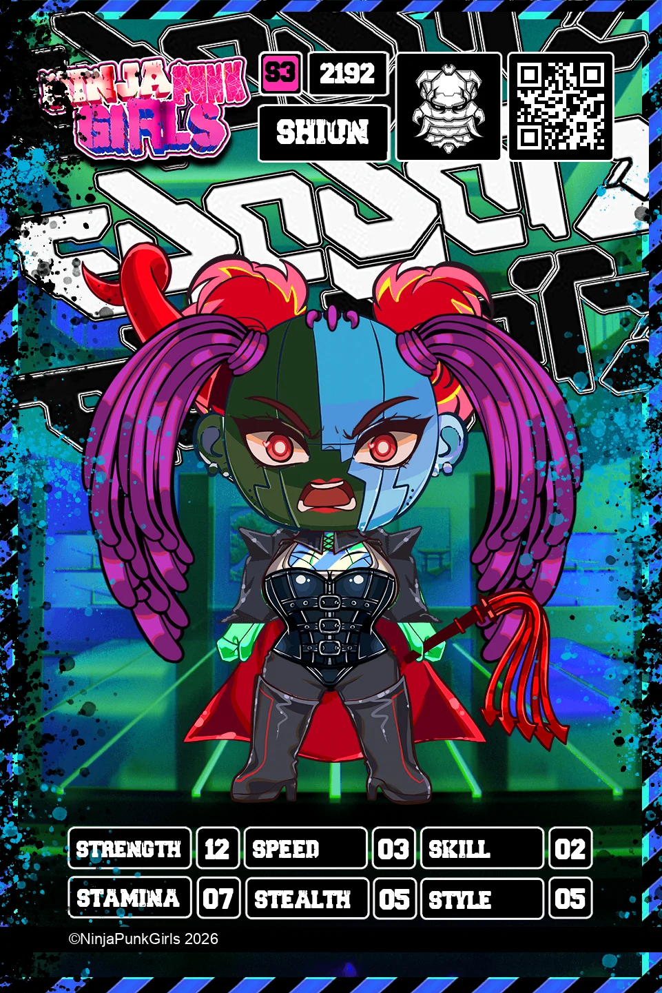 Rebuilt card #2192 Shiun