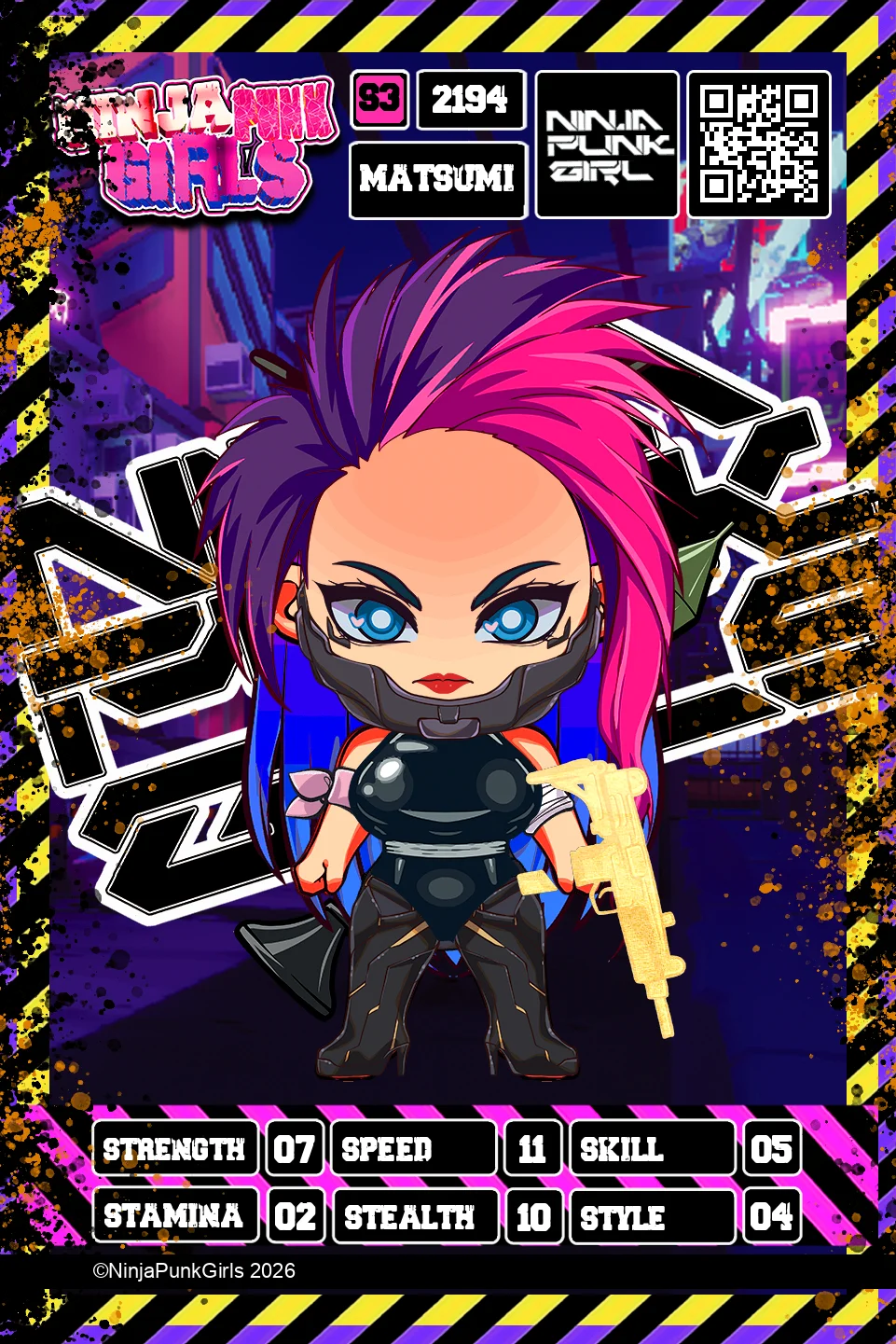 Rebuilt card #2194 Matsumi
