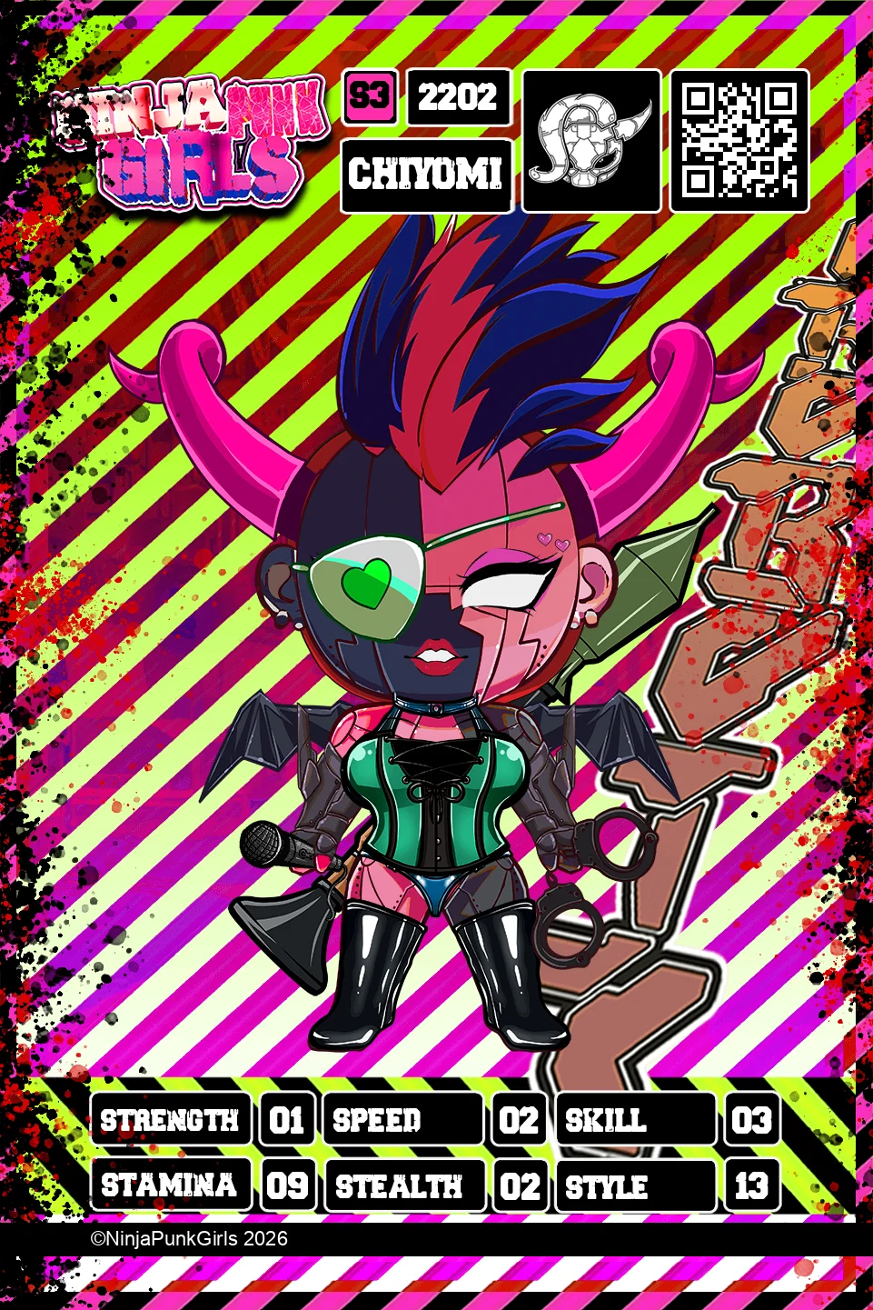 Rebuilt card #2202 Chiyomi