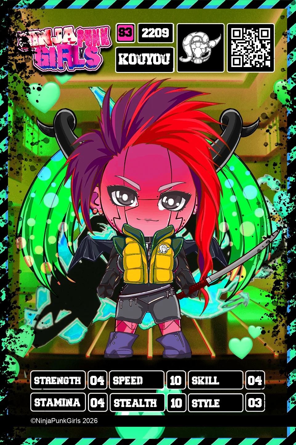 Rebuilt card #2209 Kouyou