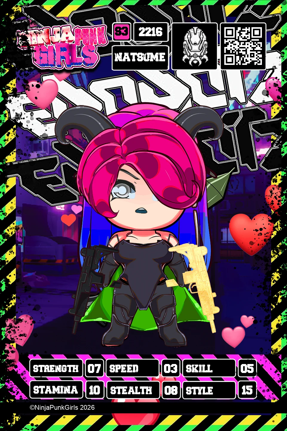 Rebuilt card #2216 Natsume