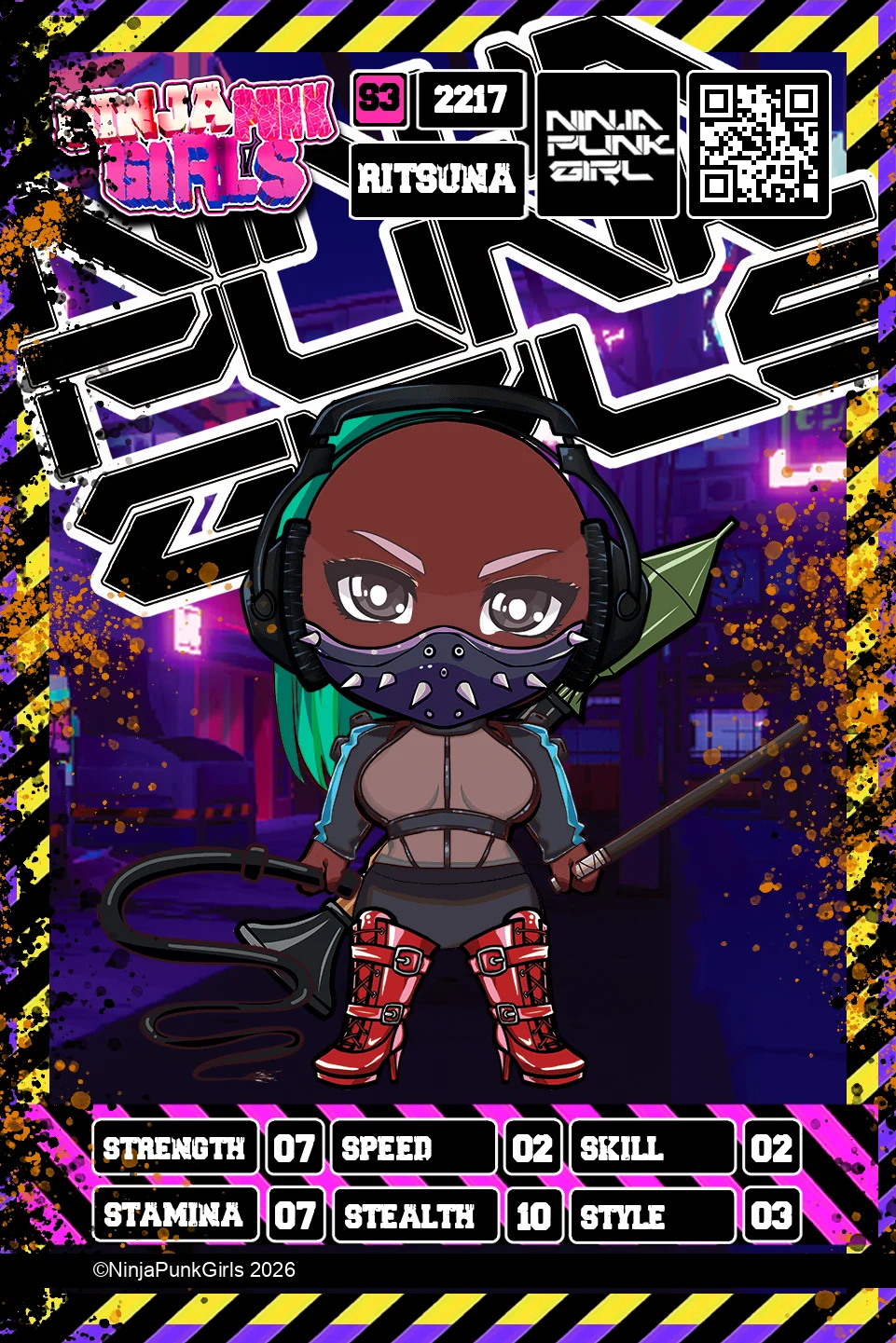 Rebuilt card #2217 Ritsuna