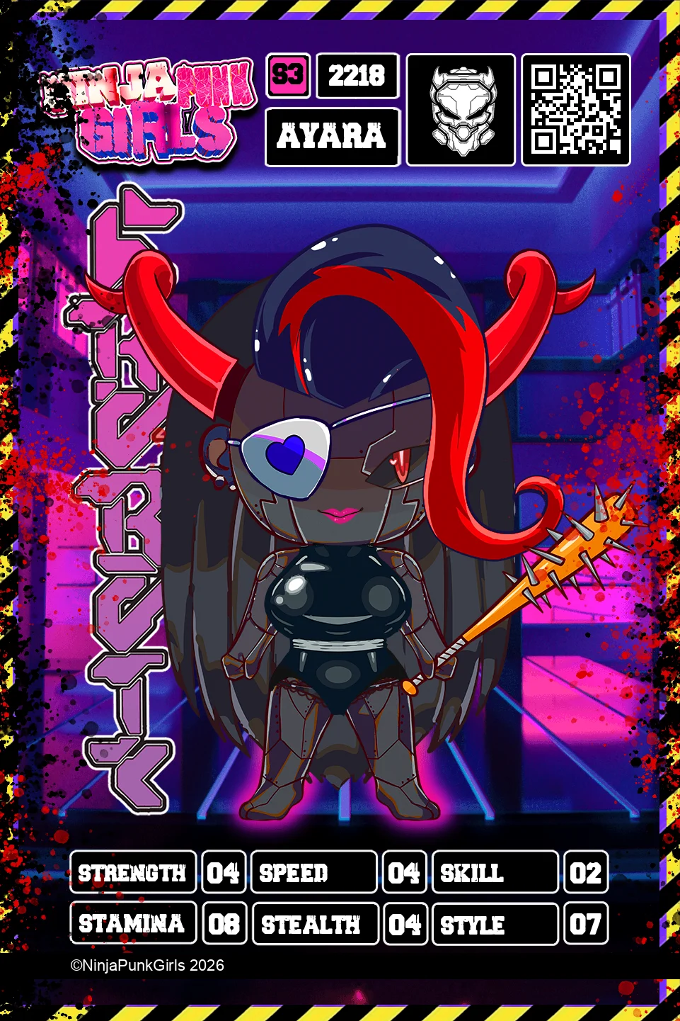 Rebuilt card #2218 Ayara