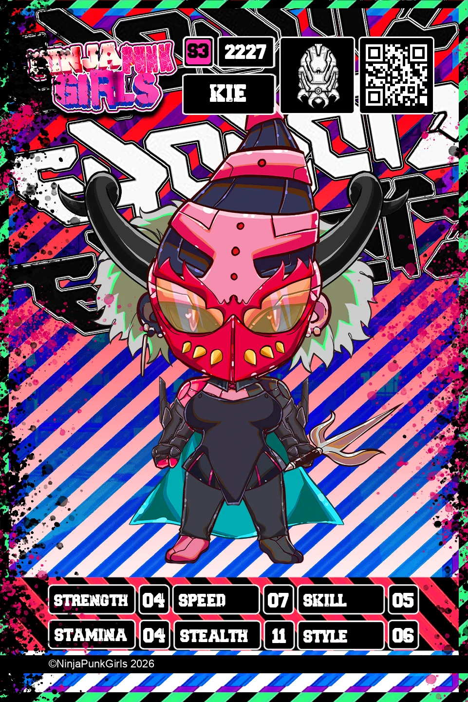 Rebuilt card #2227 Kie