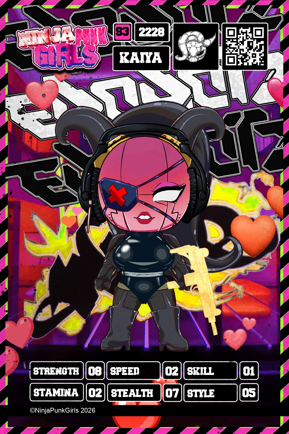 Rebuilt card #2228 Kaiya
