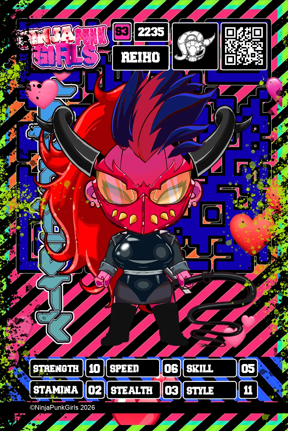 Rebuilt card #2235 Reiho