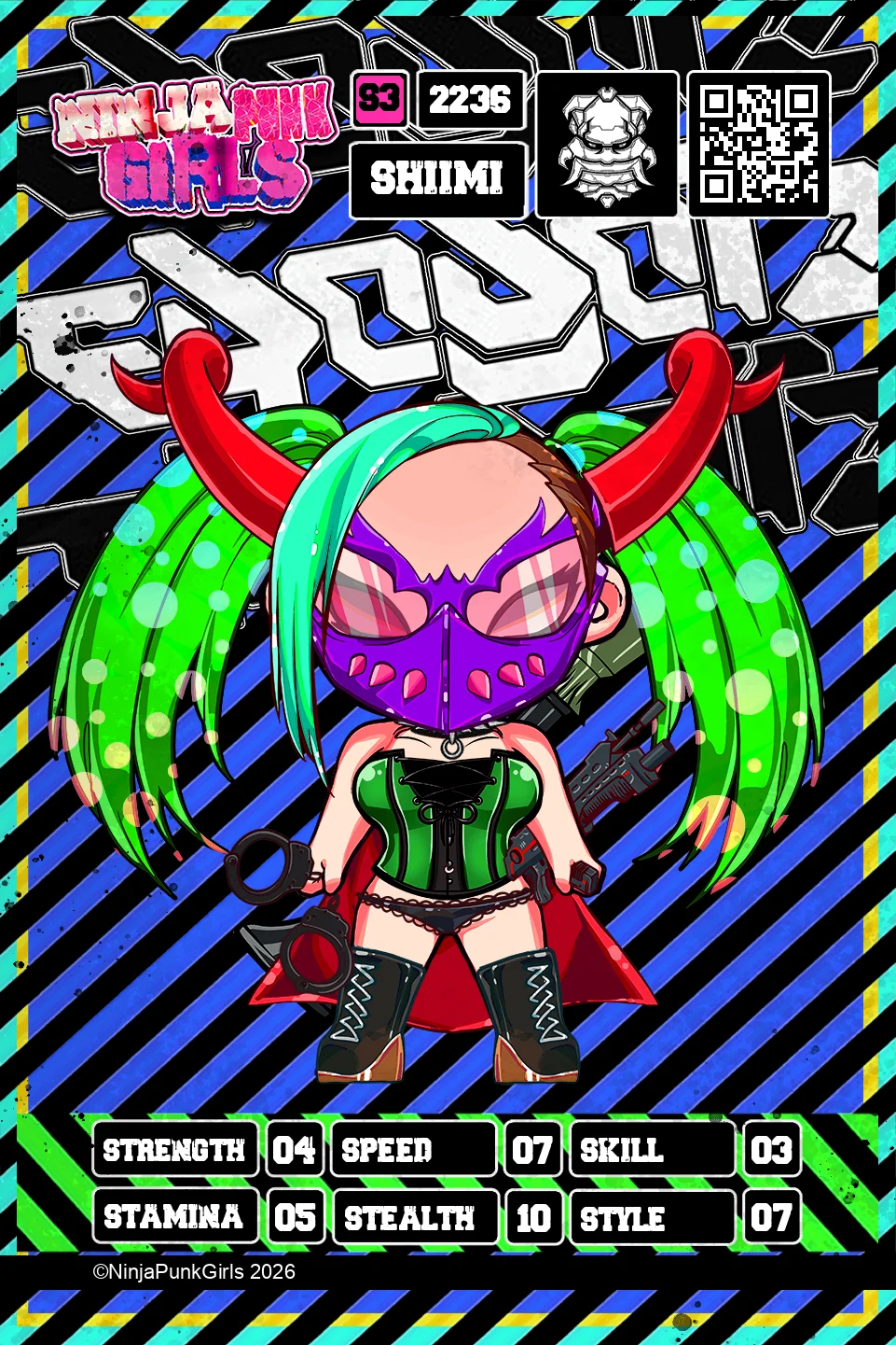 Rebuilt card #2236 Shiimi