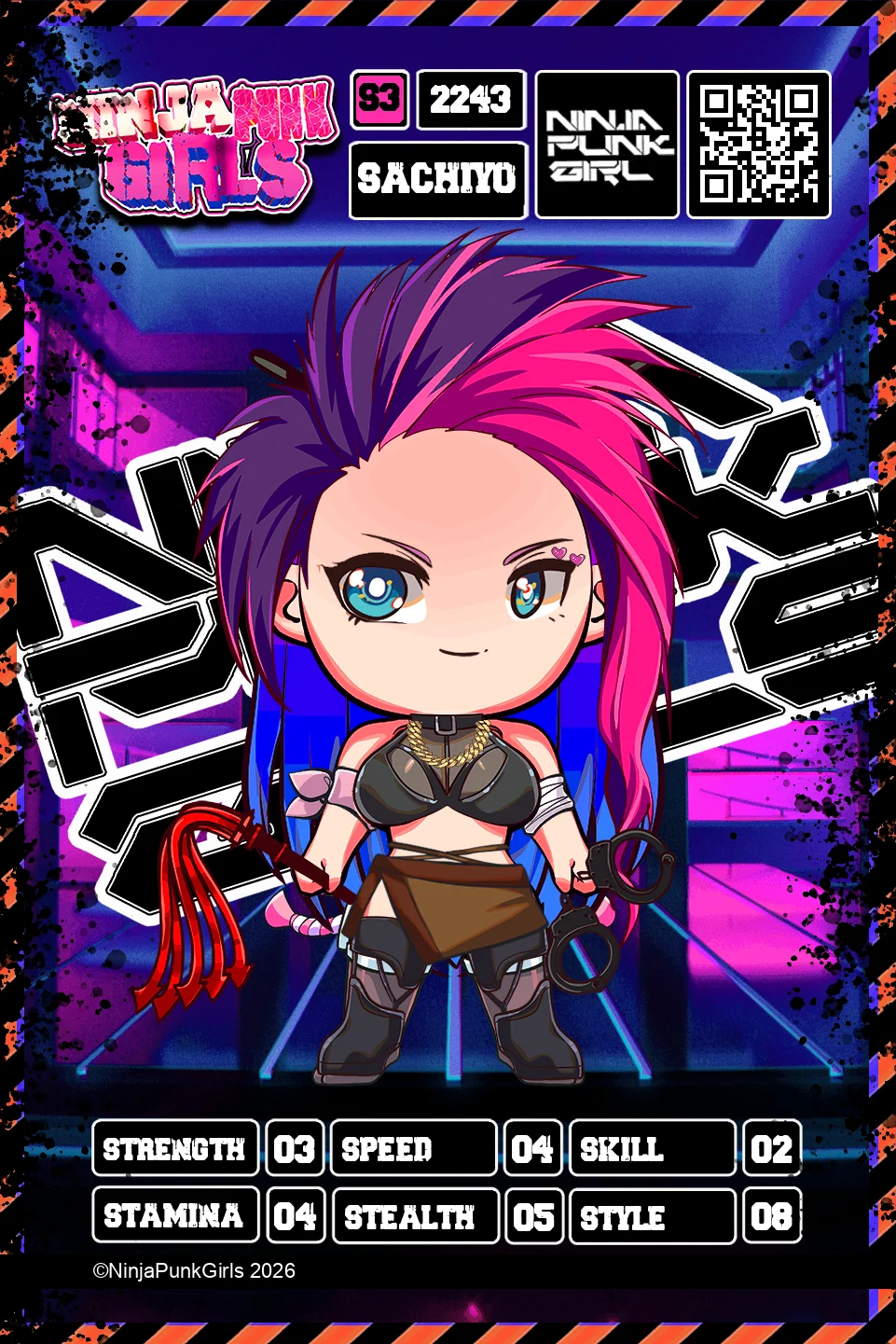 Rebuilt card #2243 Sachiyo