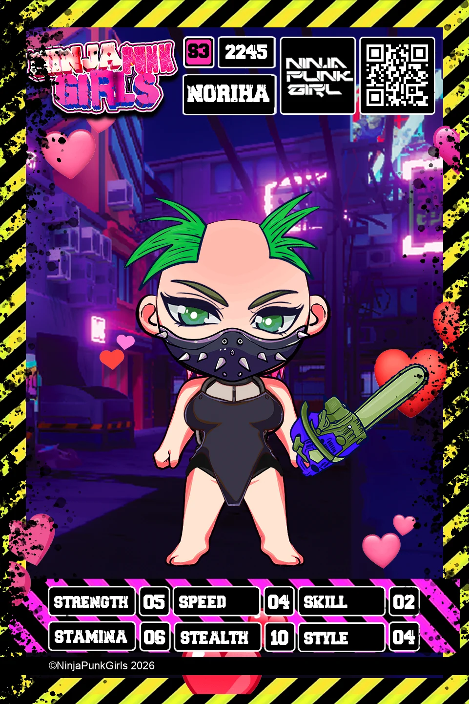 Rebuilt card #2245 Noriha