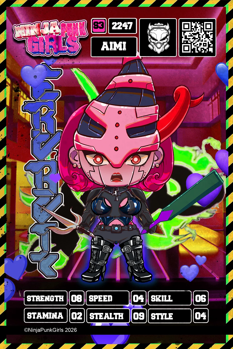 Rebuilt card #2247 Aimi