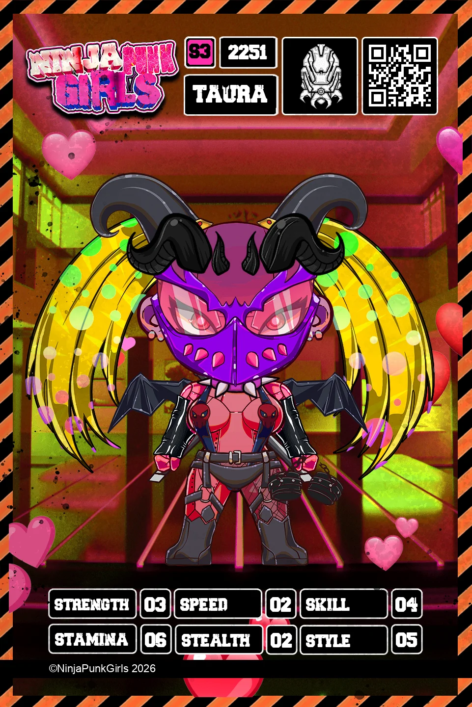 Rebuilt card #2251 Taura