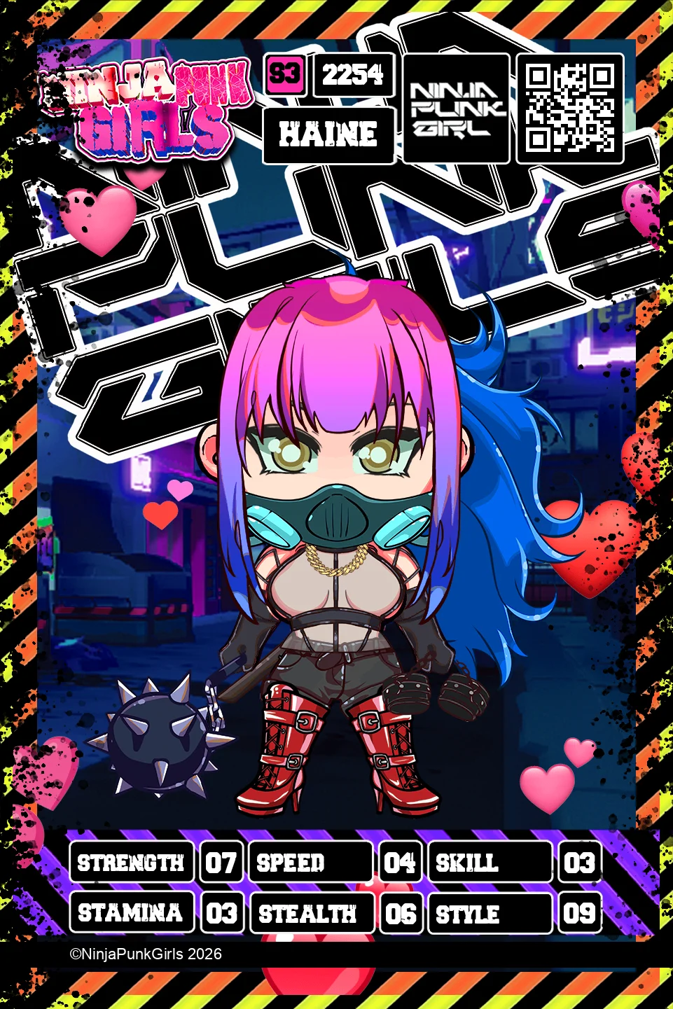 Rebuilt card #2254 Haine