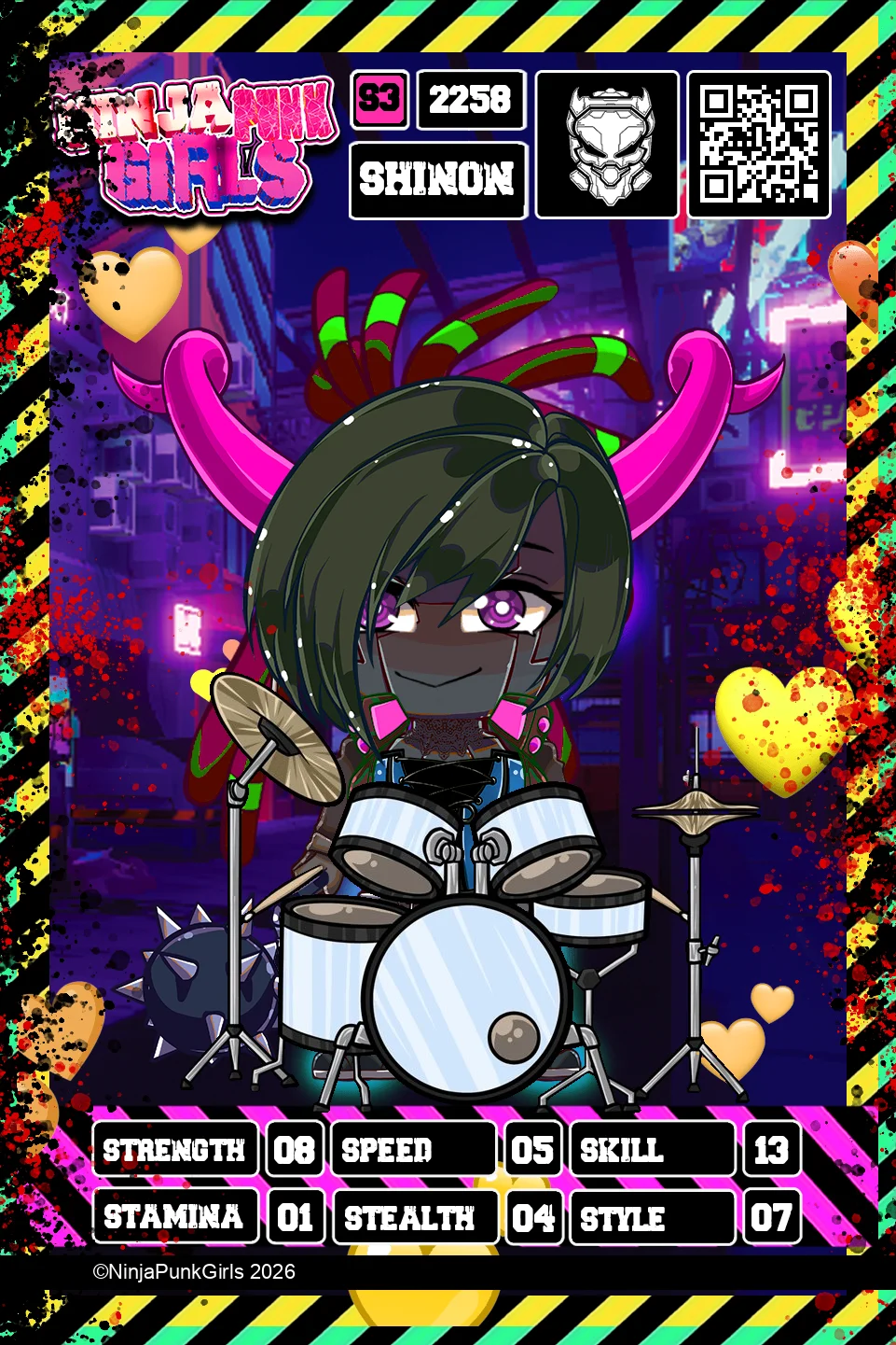 Rebuilt card #2258 Shinon