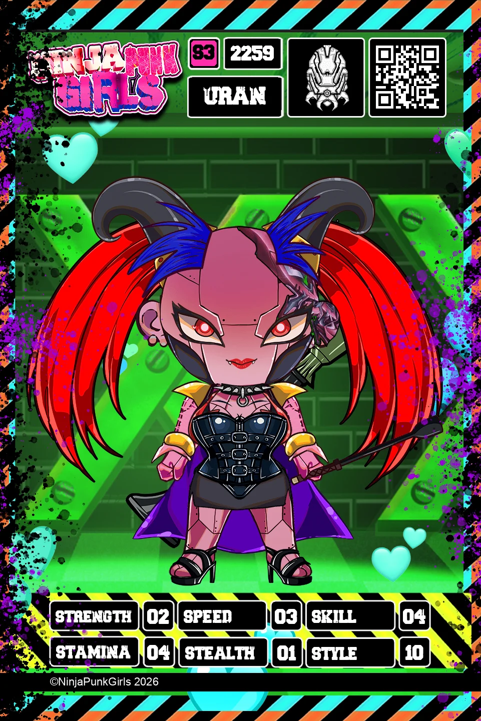 Rebuilt card #2259 Uran