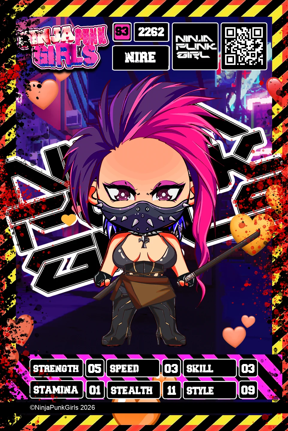 Rebuilt card #2262 Nire