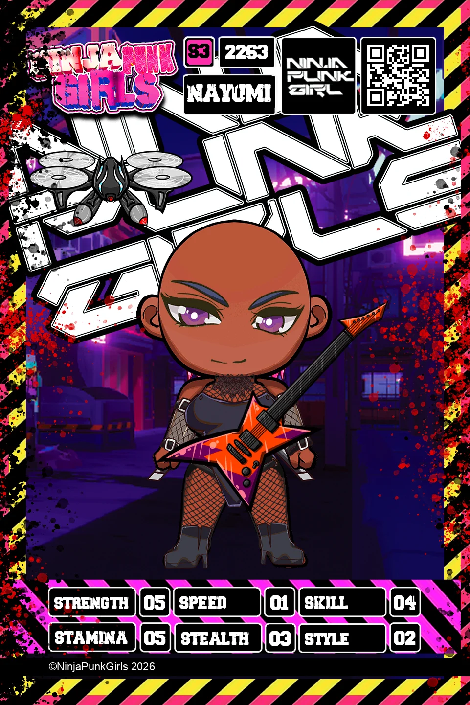 Rebuilt card #2263 Nayumi