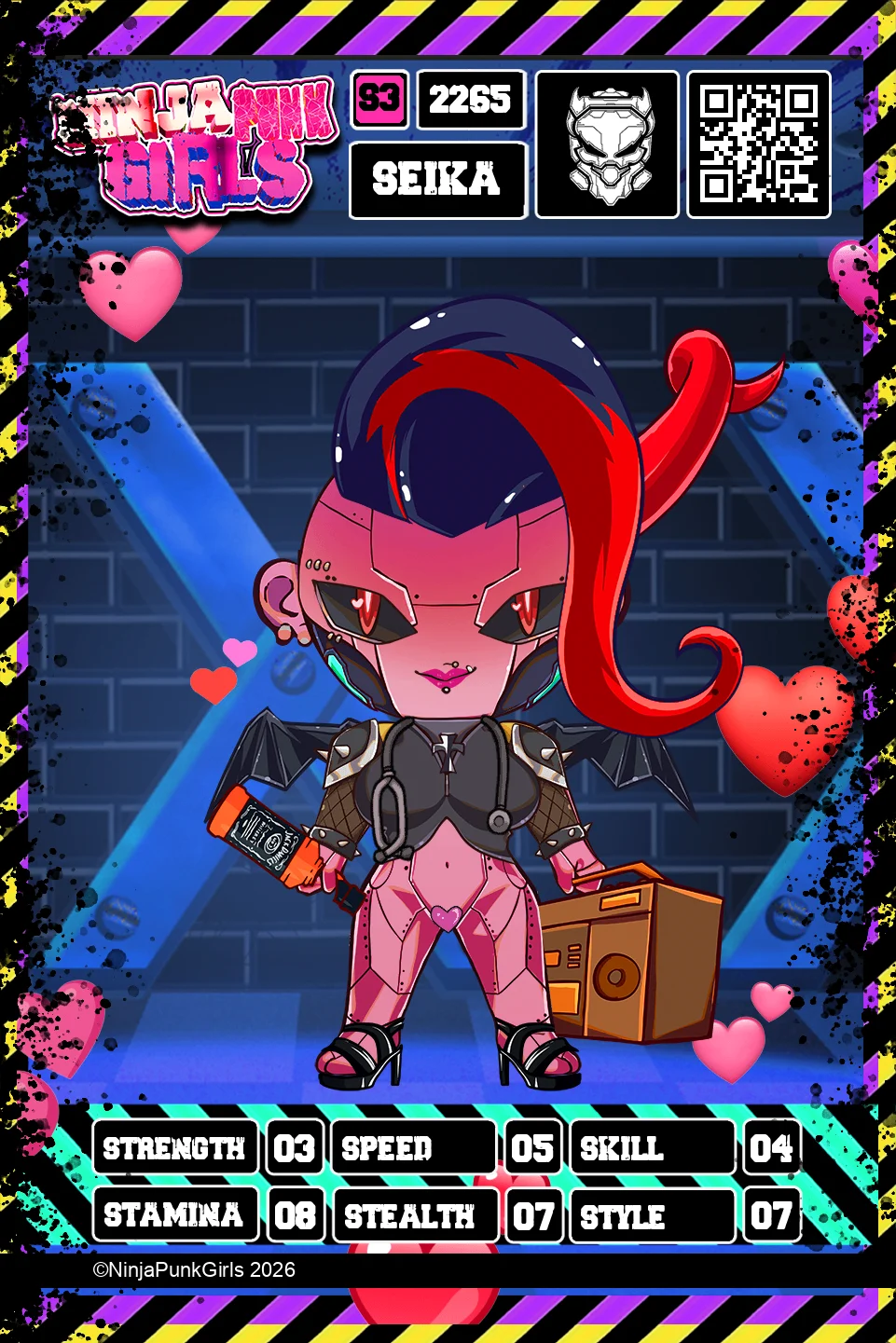 Rebuilt card #2265 Seika