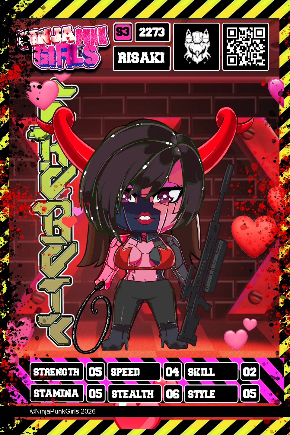 Rebuilt card #2273 Risaki