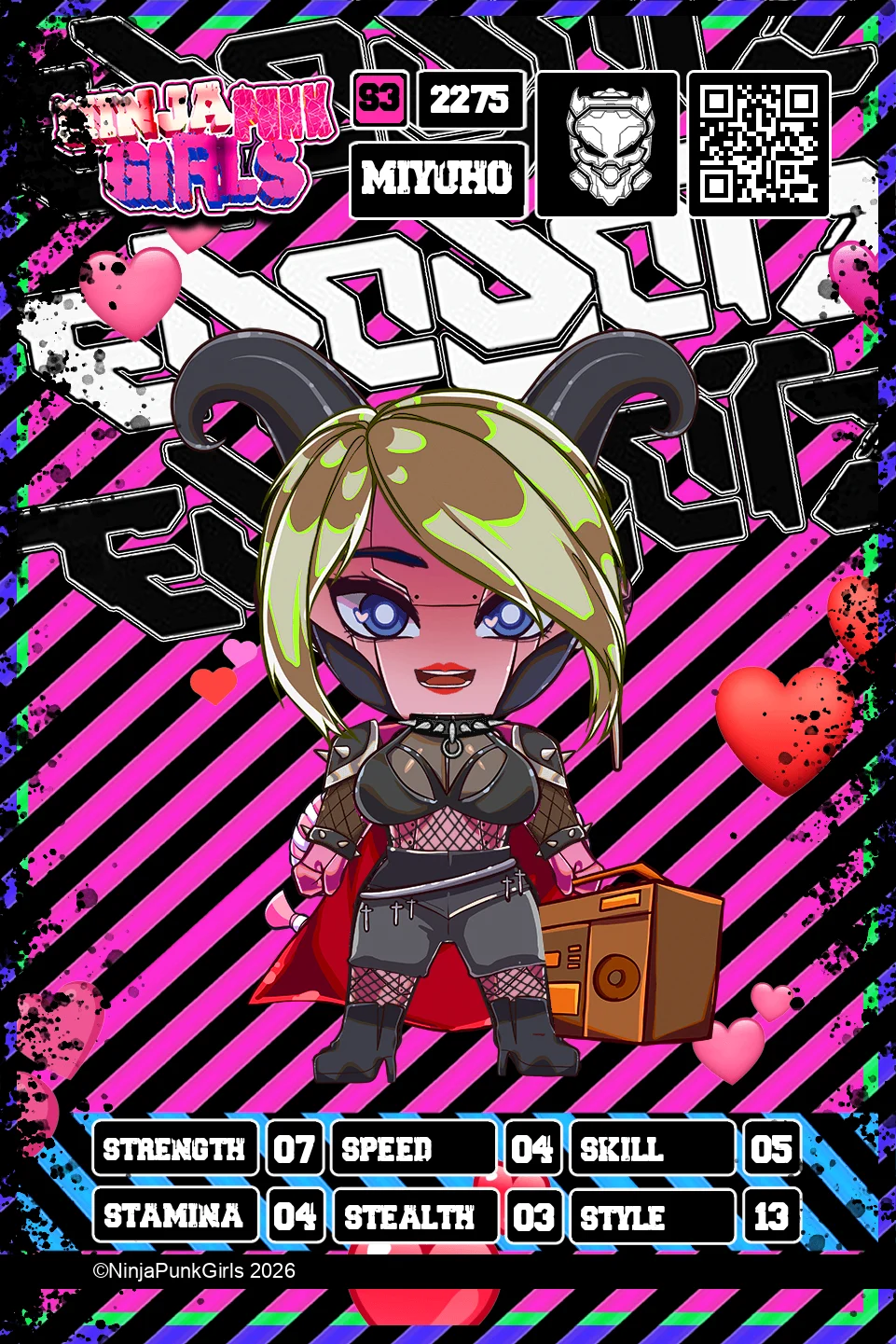 Rebuilt card #2275 Miyuho