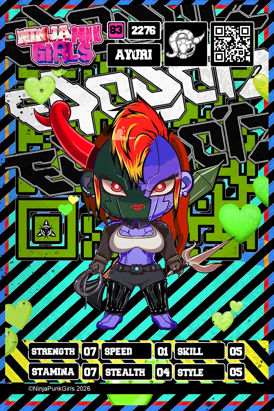 Rebuilt card #2276 Ayuri