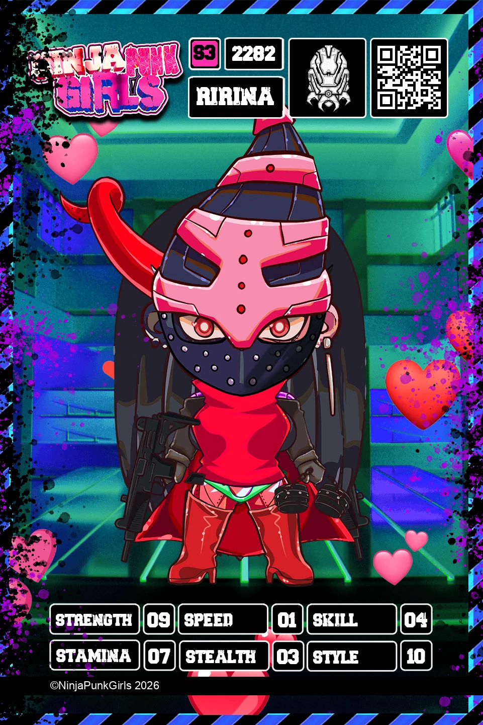 Rebuilt card #2282 Ririna