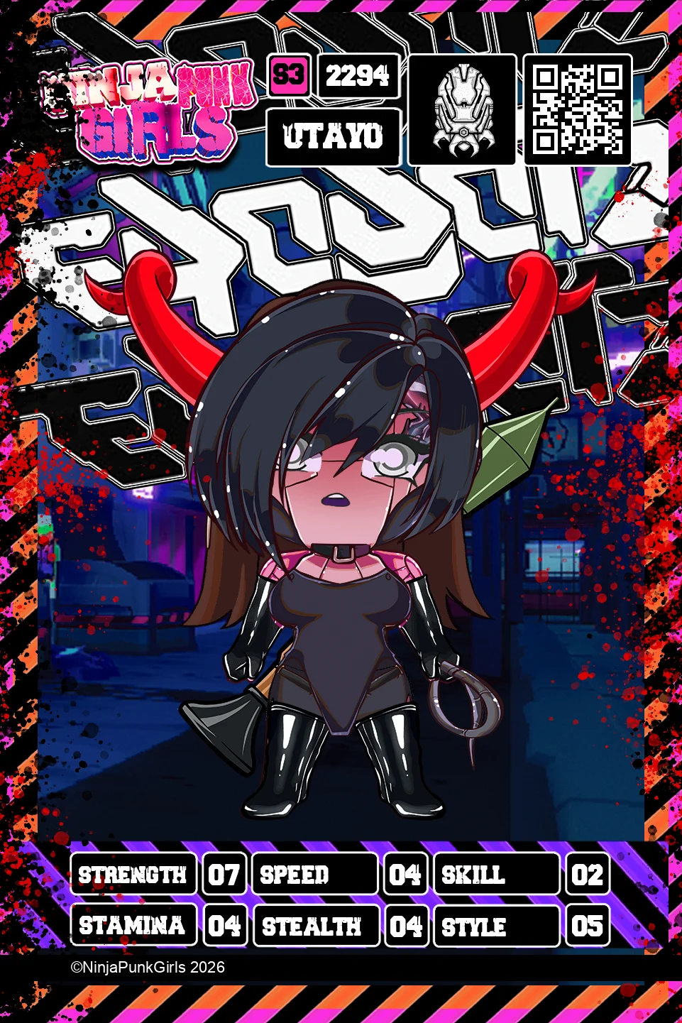 Rebuilt card #2294 Utayo