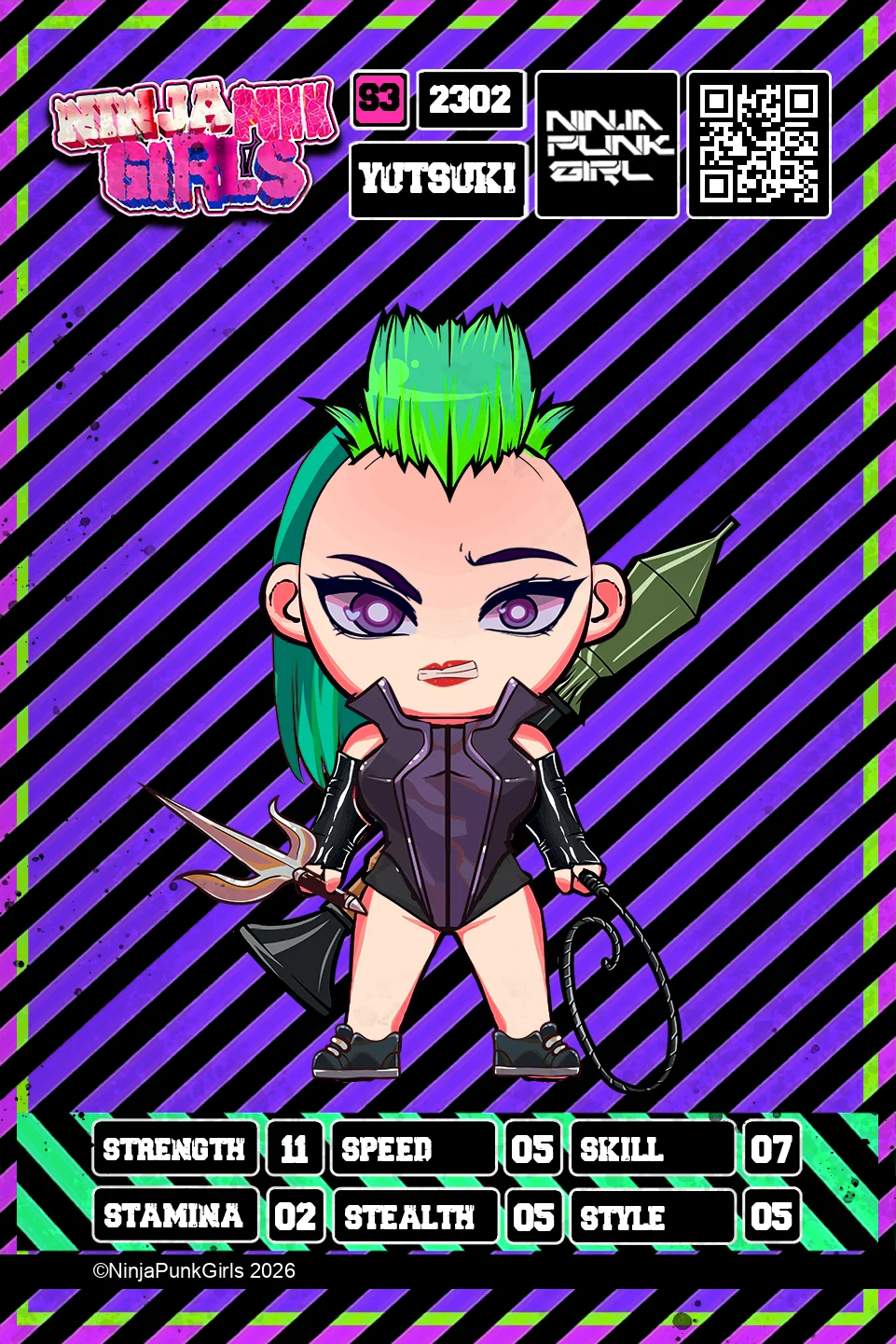 Rebuilt card #2302 Yutsuki