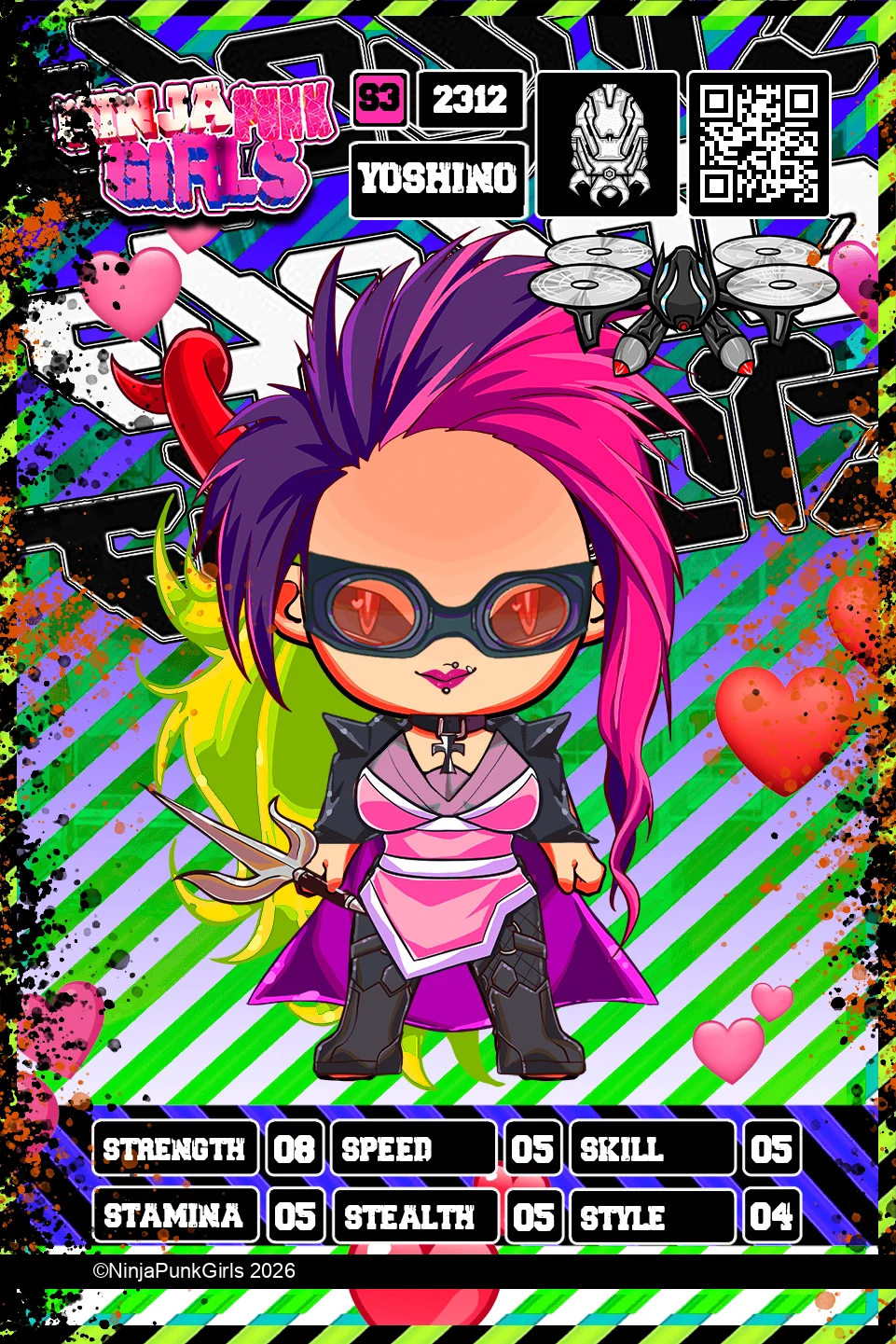 Rebuilt card #2312 Yoshino