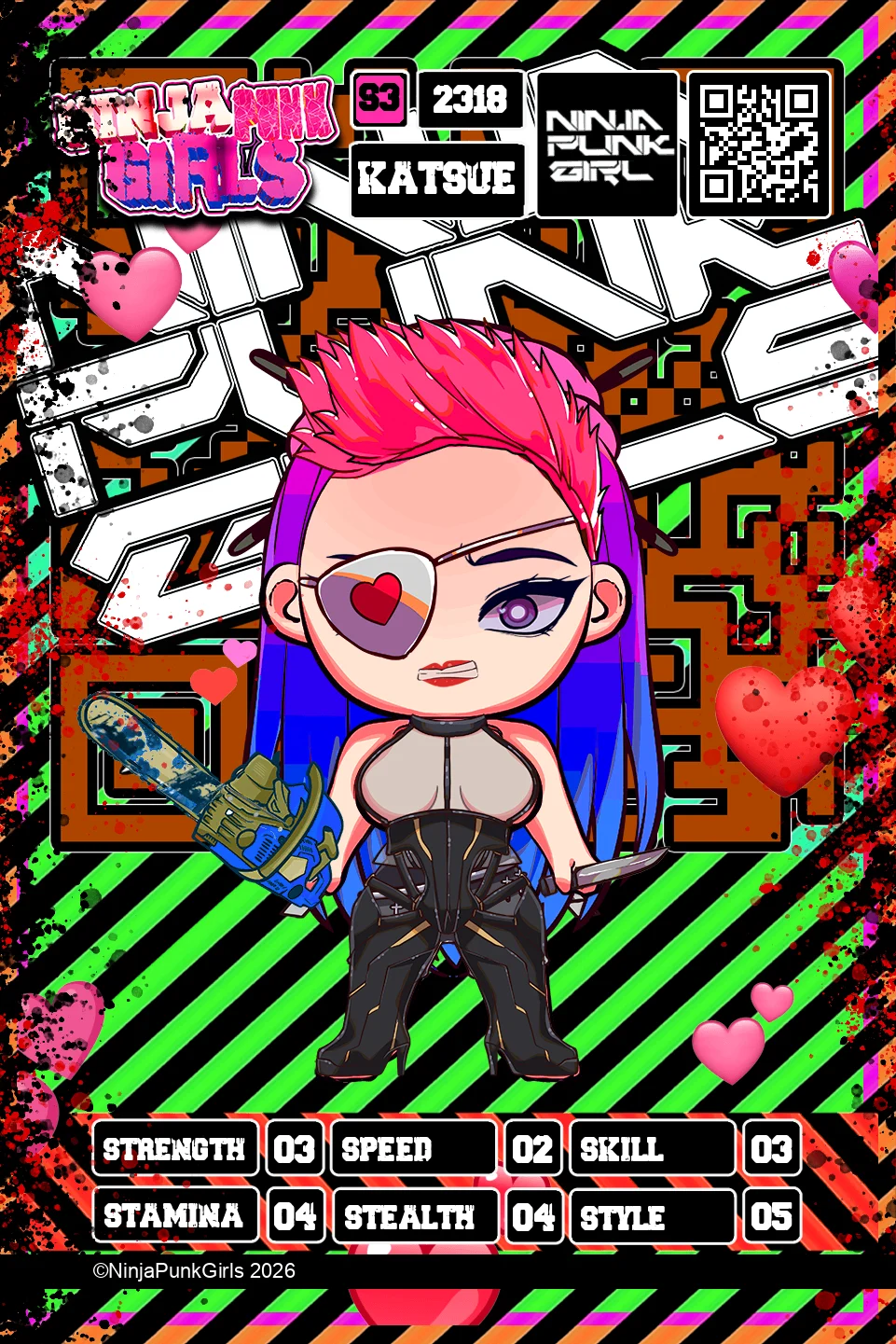 Rebuilt card #2318 Katsue